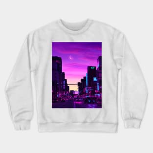 Neon Lights (Tokyo) Crewneck Sweatshirt